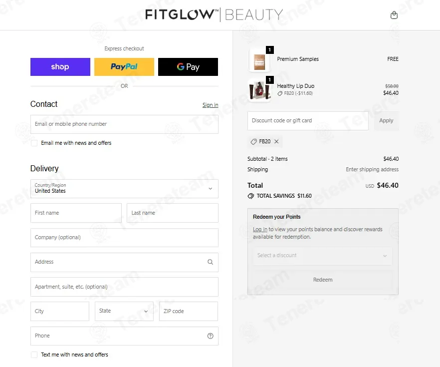 Fitglow Beauty coupon code: 20% off with FB20. Tested and valid as 8 months ago.