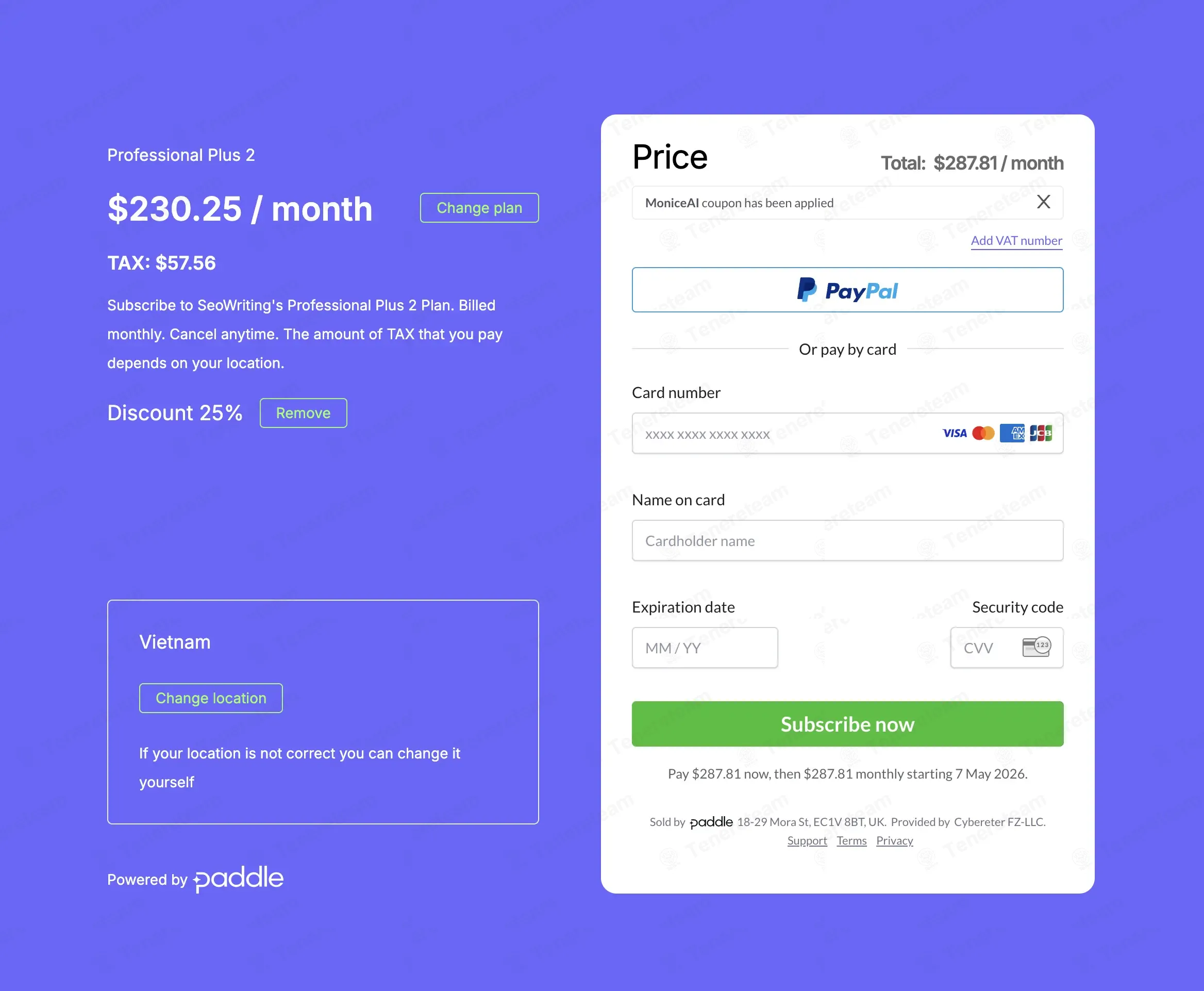 SEO Writing AI coupon code: 25% off with MoniceAI. Tested and valid as 2 months ago.