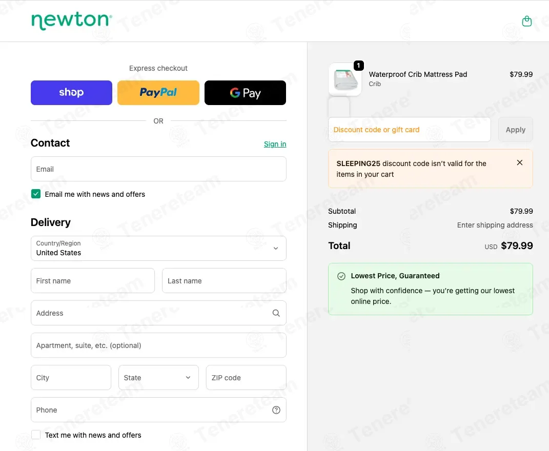 Newton Baby coupon code: $25 off with SLEEPING25. Tested and valid as 1 month ago.