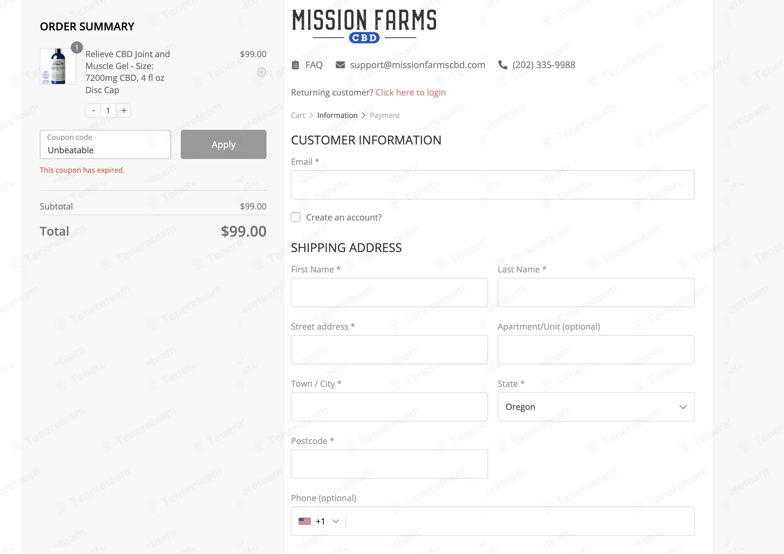 Mission Farms Cbd coupon code: $10 off with Unbeatable. Tested and valid as 1 month ago.