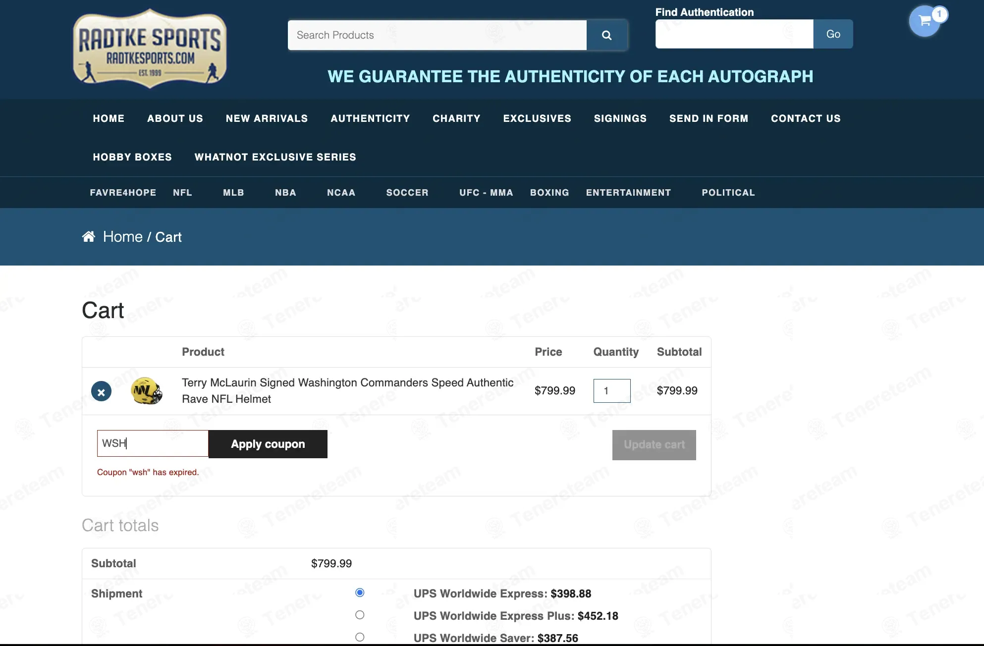 Radtke Sports coupon code: Sale off with WSH. Tested and valid as 3 months ago.