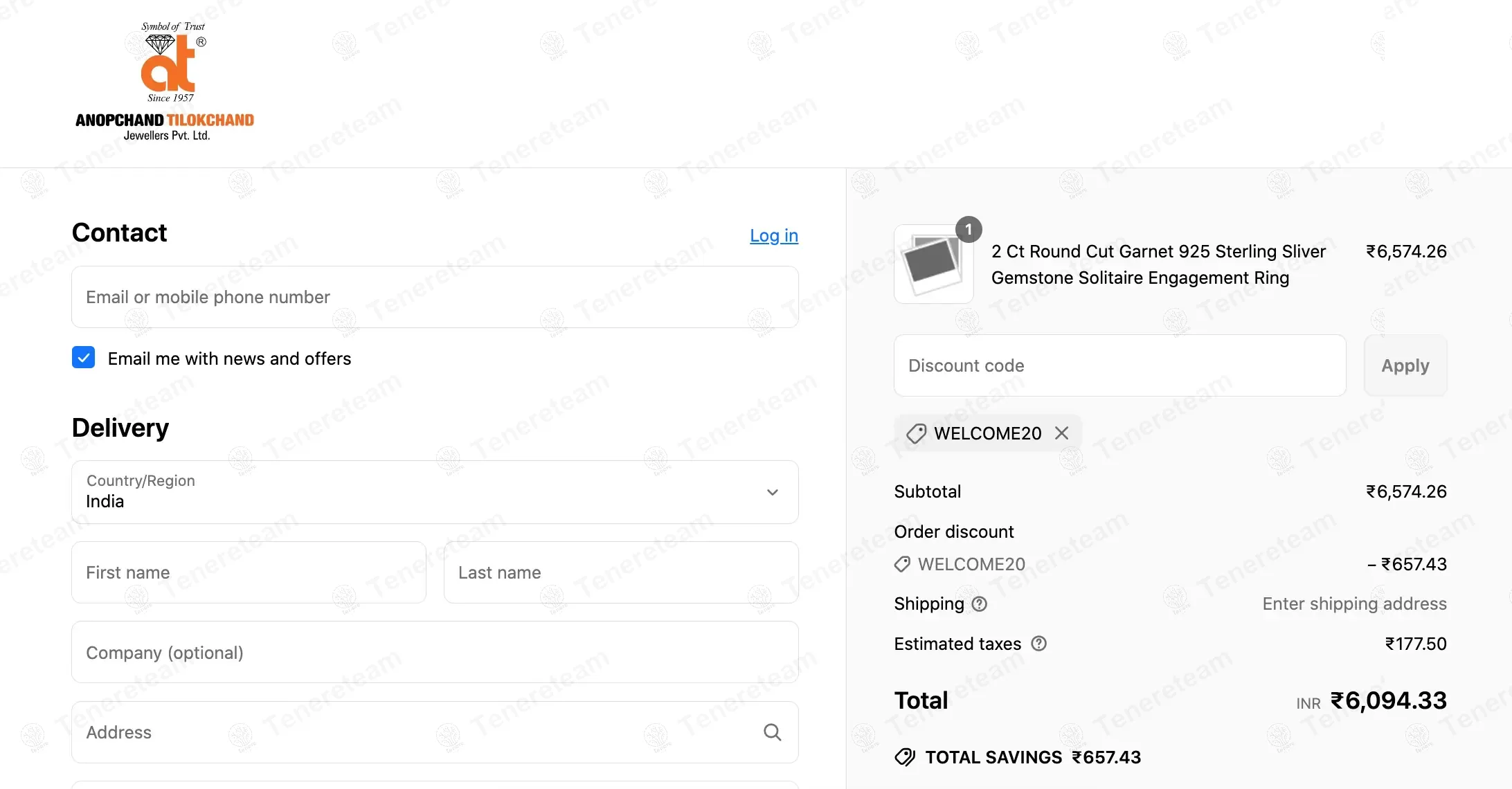 At Jewels IN coupon code: 10% off with WELCOME20. Tested and valid as 1 year ago.