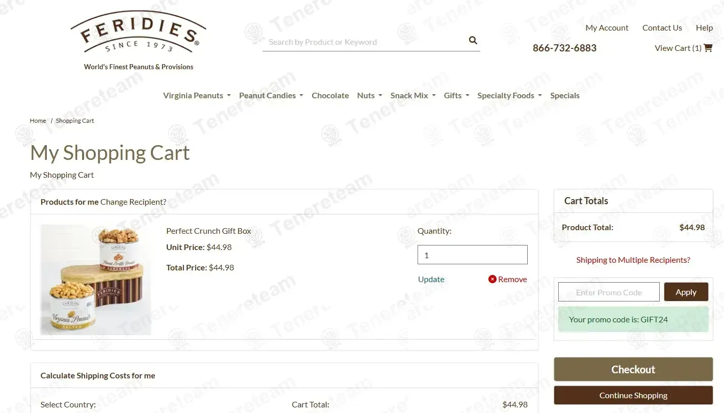 Feridies coupon code: 20% off with GIFT24. Tested and valid as 2 months ago.
