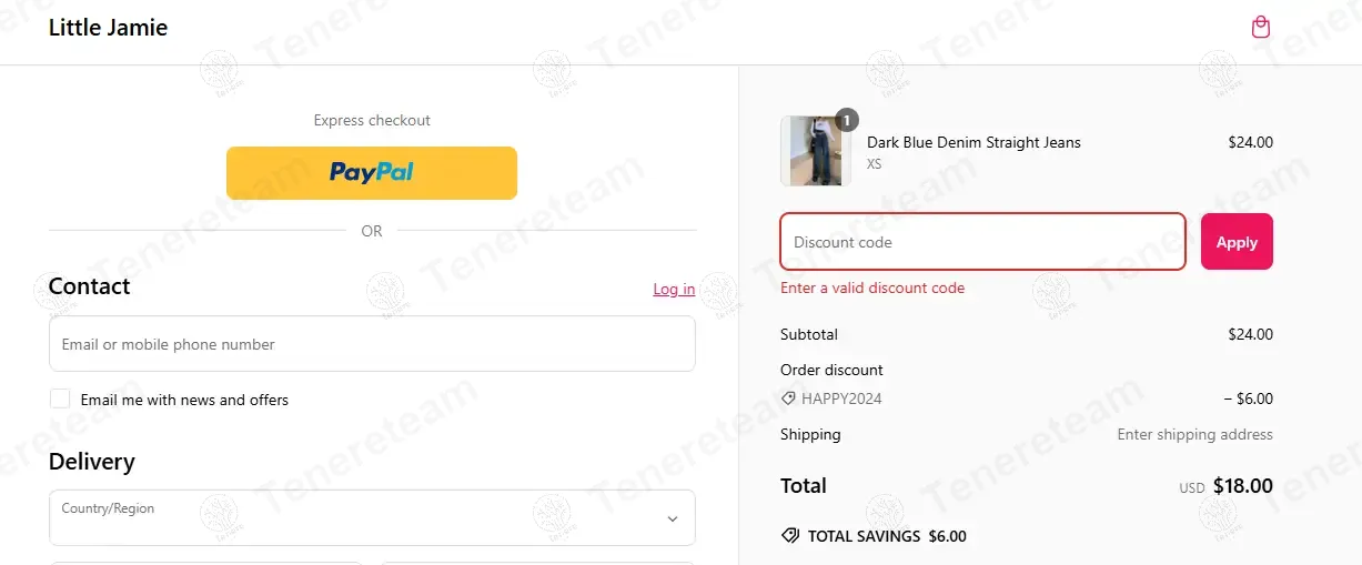 Little Jamie Co coupon code: 25% off with TRINHNHANTOAN. Tested and valid as 1 year ago.
