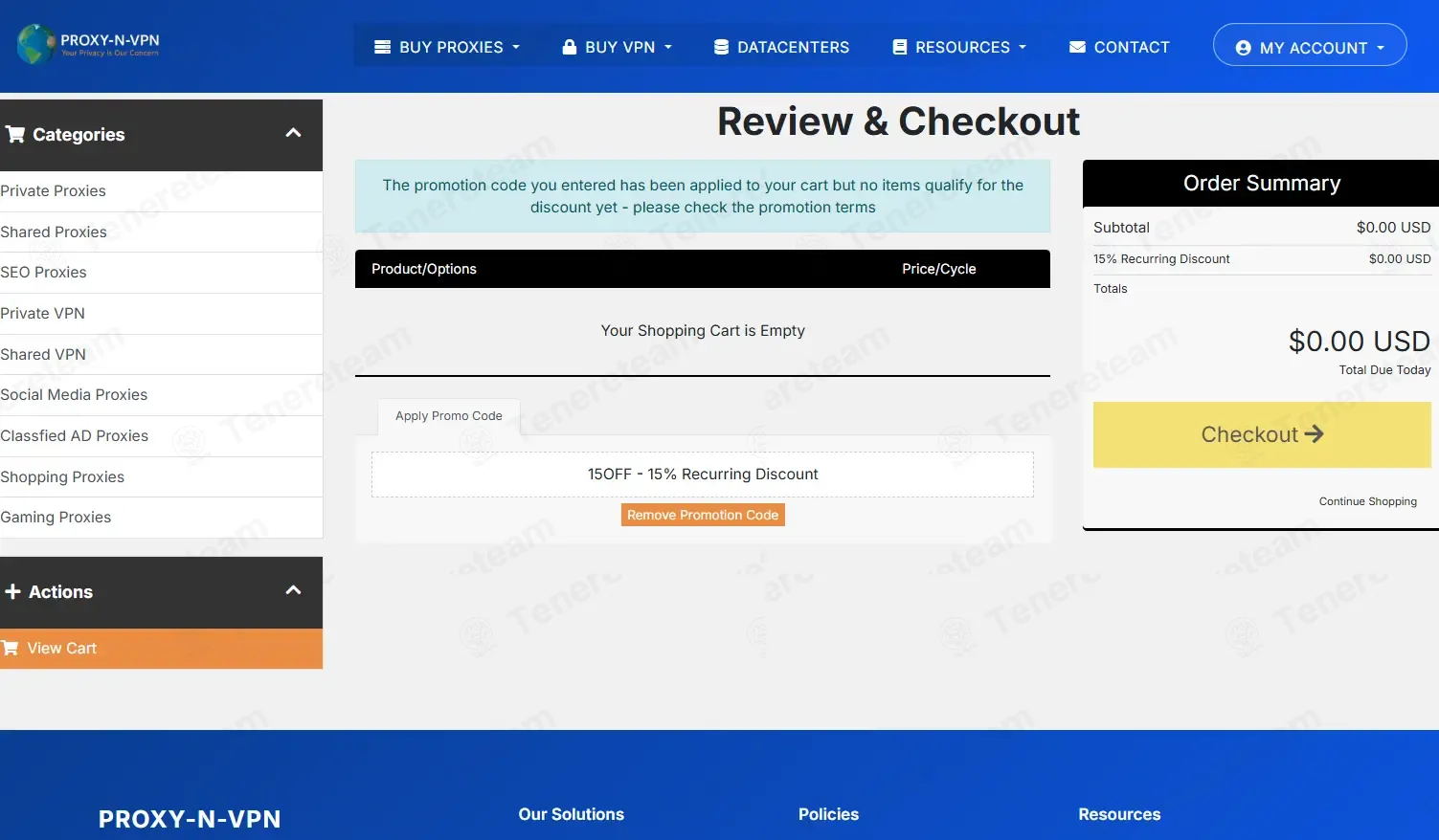 Proxy N VPN coupon code: 15% off with 15OFF. Tested and valid as 2 months ago.