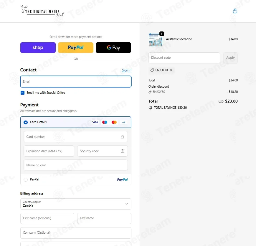 The Digital Media Hub apply coupon code