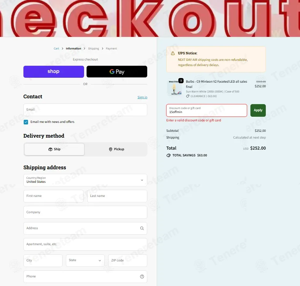 Christmas Light Contractors USA coupon code: 15% off with 15offmin. Tested and valid as 3 months ago.