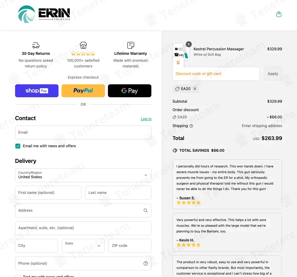 Ekrin Athletics coupon code: 20% off with EA20. Tested and valid as 11 months ago.