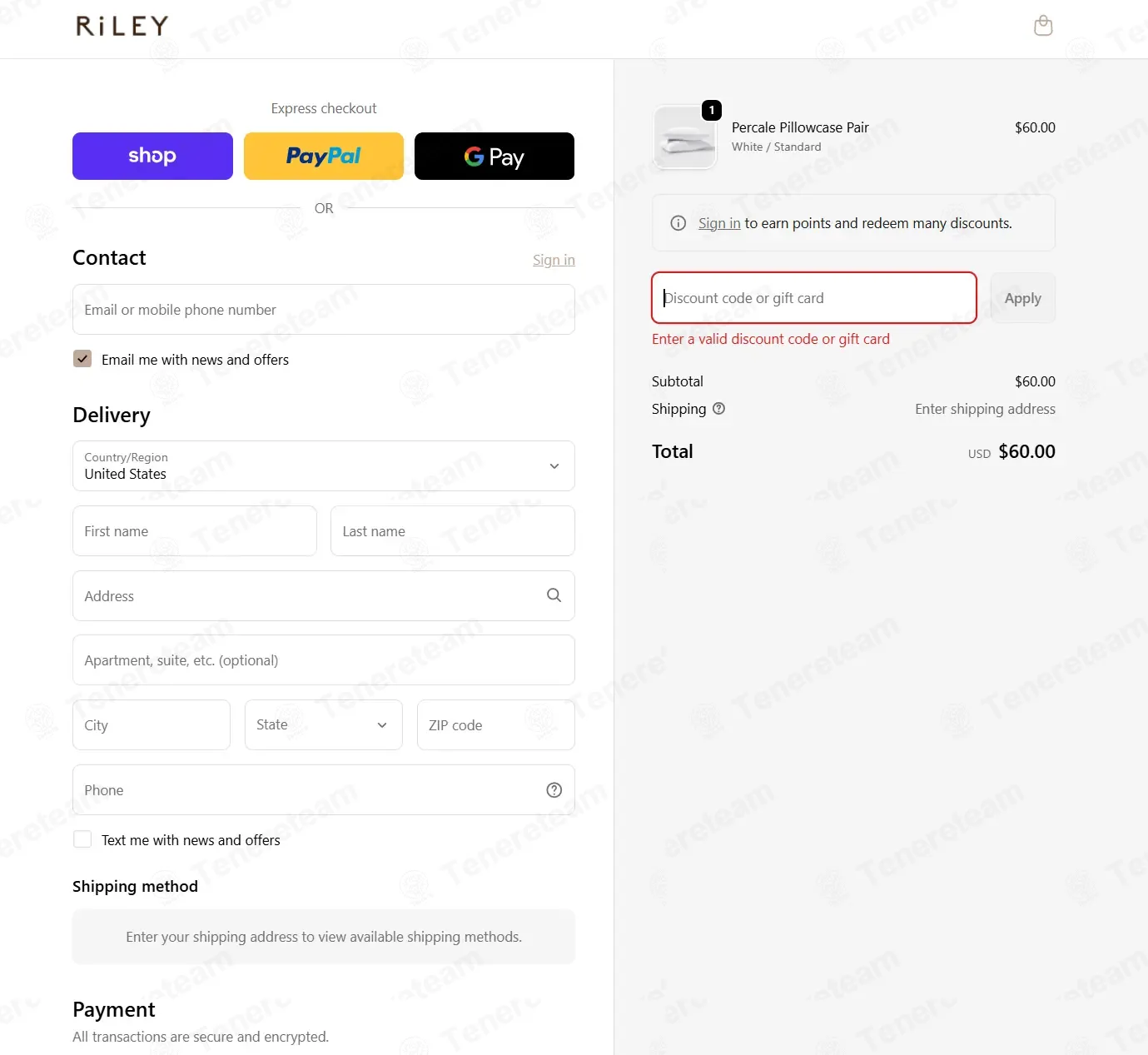 Riley Home coupon code: 20% off with SUMMERLOVE. Tested and valid as 1 month ago.