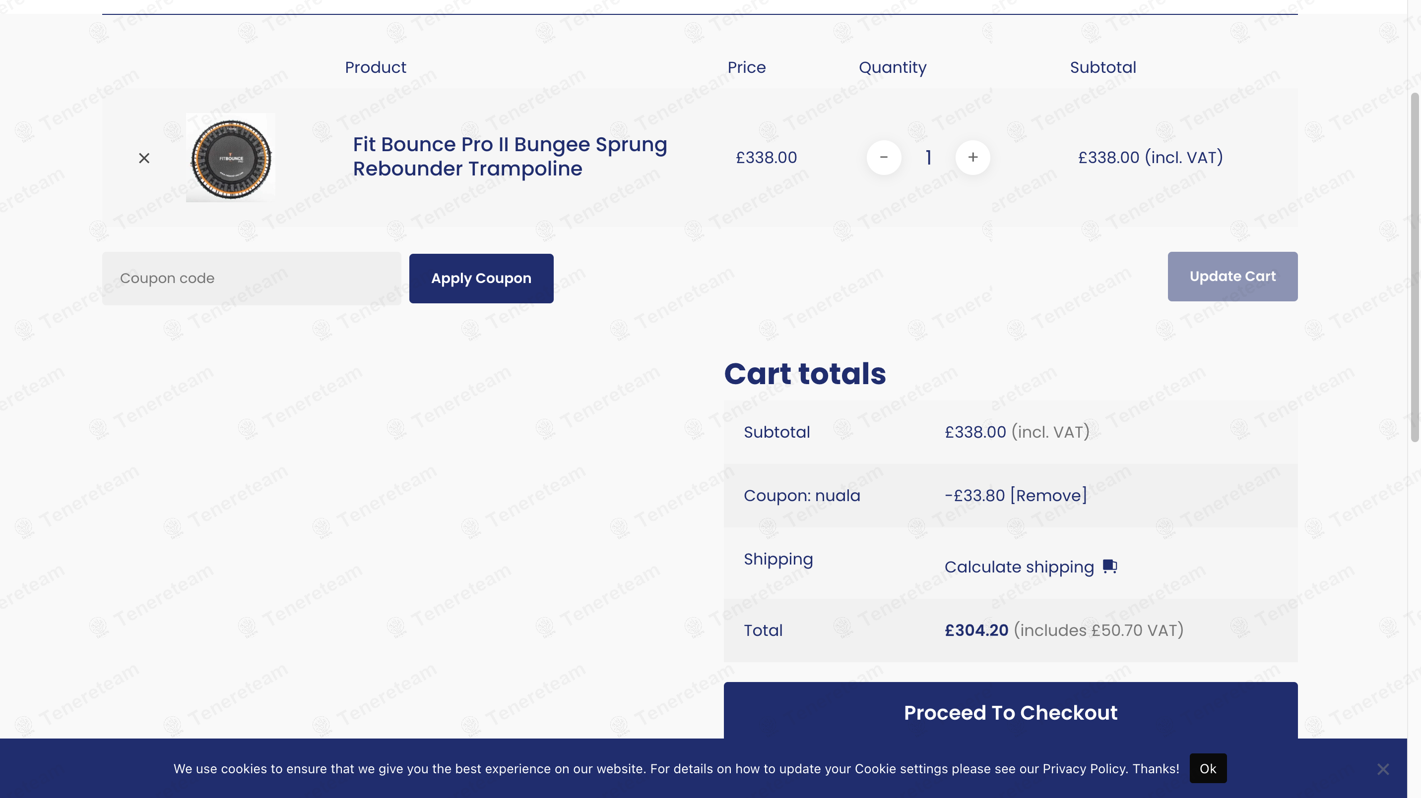 Rebound Fitness coupon code: 10% off with nuala. Tested and valid as 1 year ago.