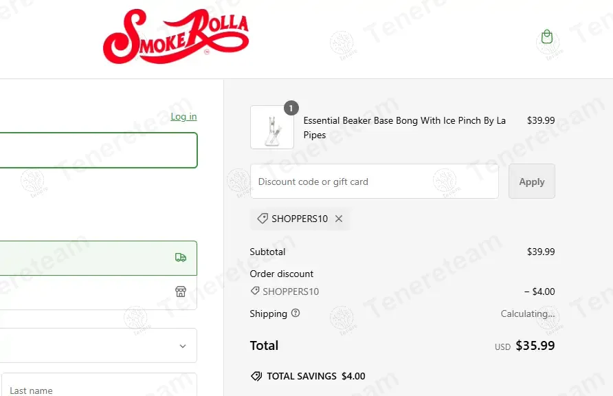 Smokerolla coupon code: 10% off with SHOPPERS10. Tested and valid as 8 months ago.