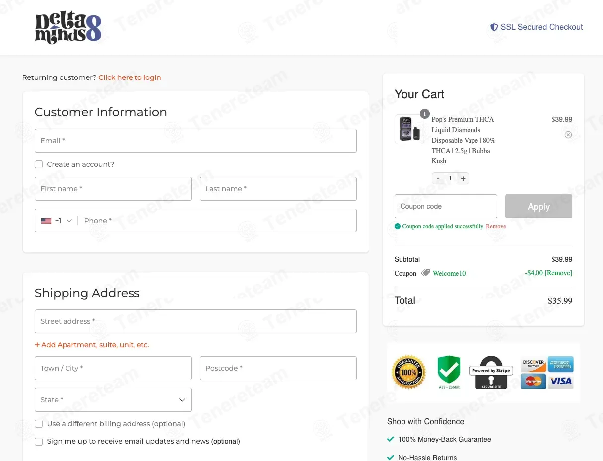 65% OFF Delta 8 Minds Coupon Codes