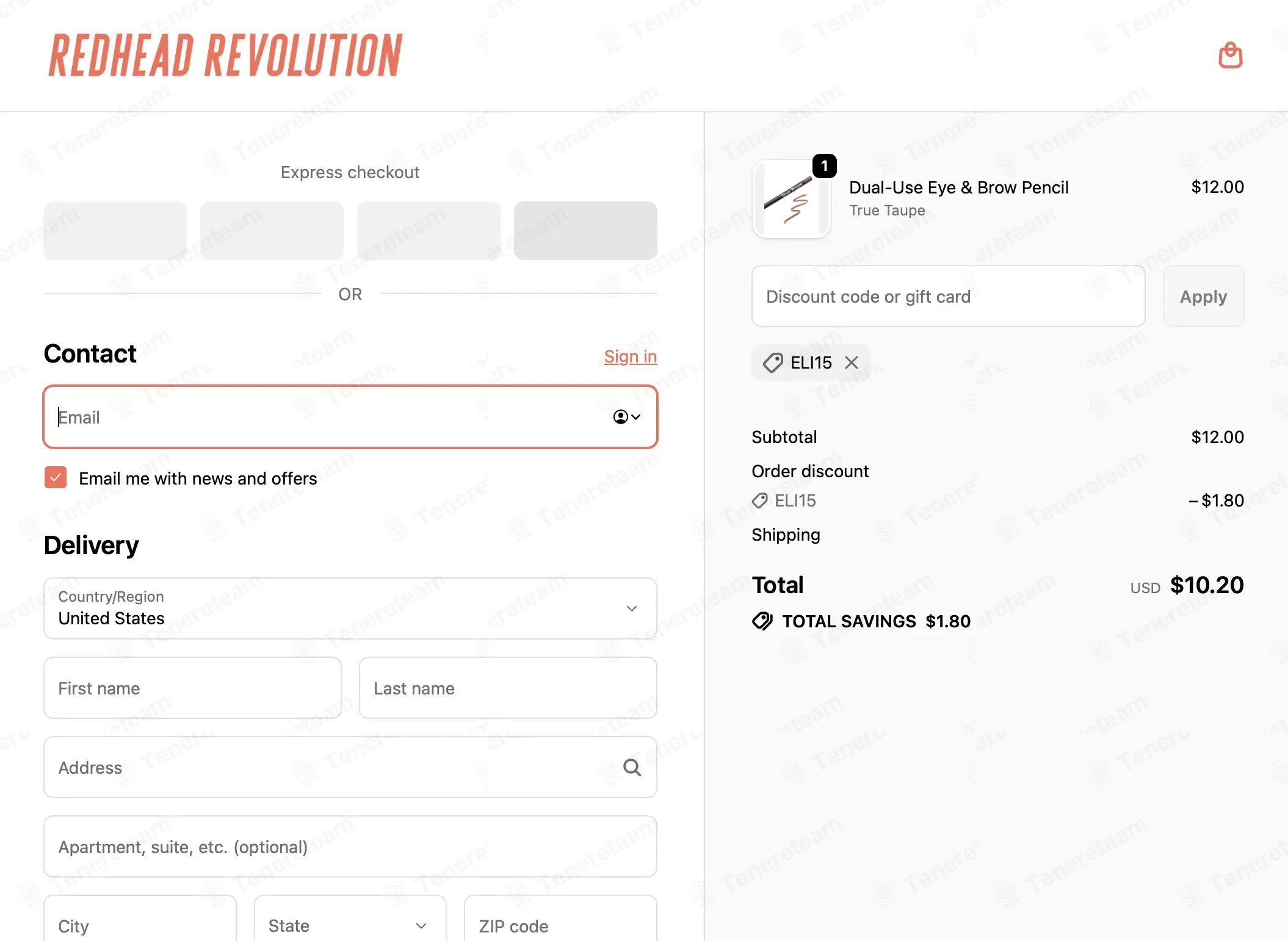 Redhead Revolution US coupon code: 15% off with ELI15. Tested and valid as 1 week ago.