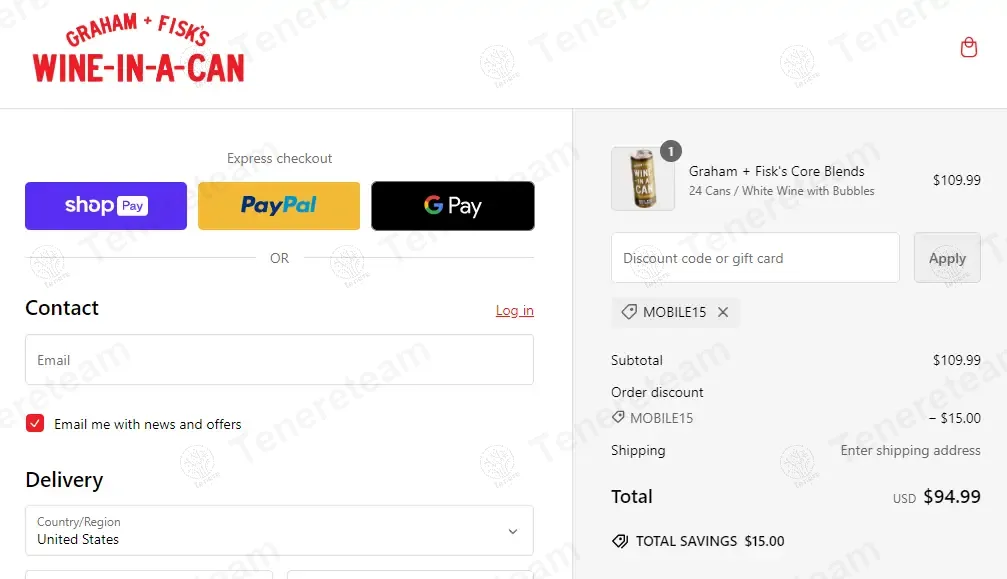 Graham And Fisk coupon code: $15 off with MOBILE15. Tested and valid as 9 months ago.