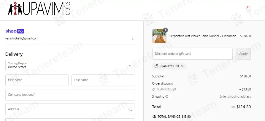 UPAVIM Crafts coupon code: 10% off with THANKYOU20. Tested and valid as 1 year ago.