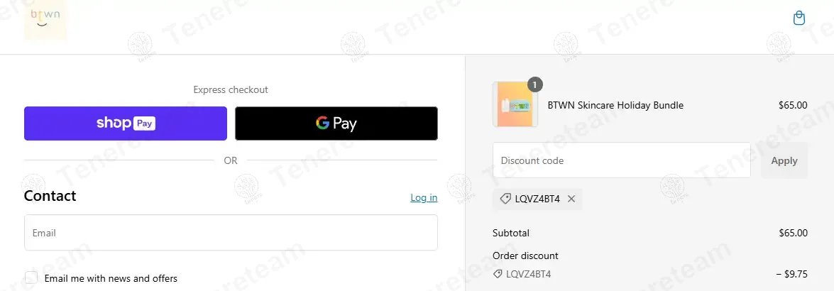 Meet BTWN coupon code: 15% off with LQVZ4BT4. Tested and valid as 1 year ago.