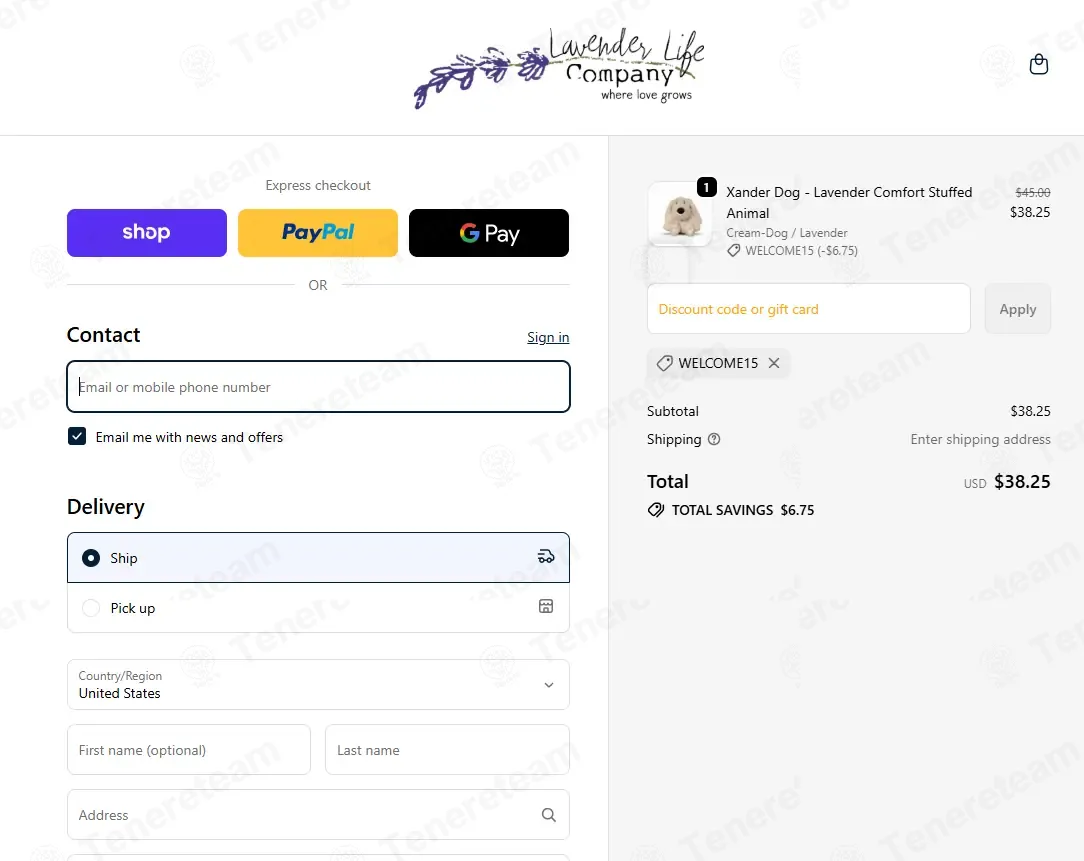 Lavender Life Company coupon code: 15% off with WELCOME15. Tested and valid as 10 months ago.