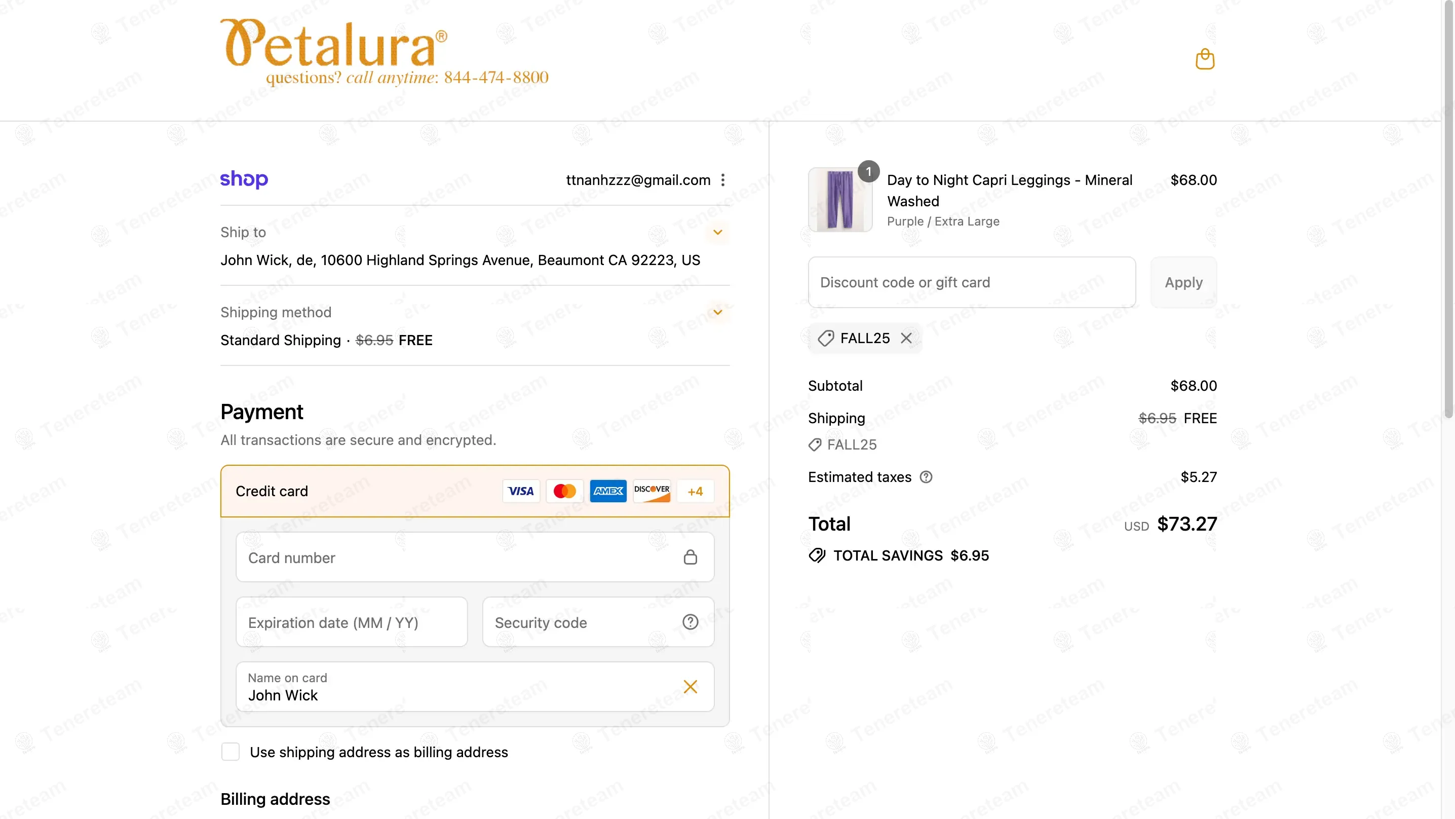 Petalura coupon code: Sale off with FALL25. Tested and valid as 10 months ago.