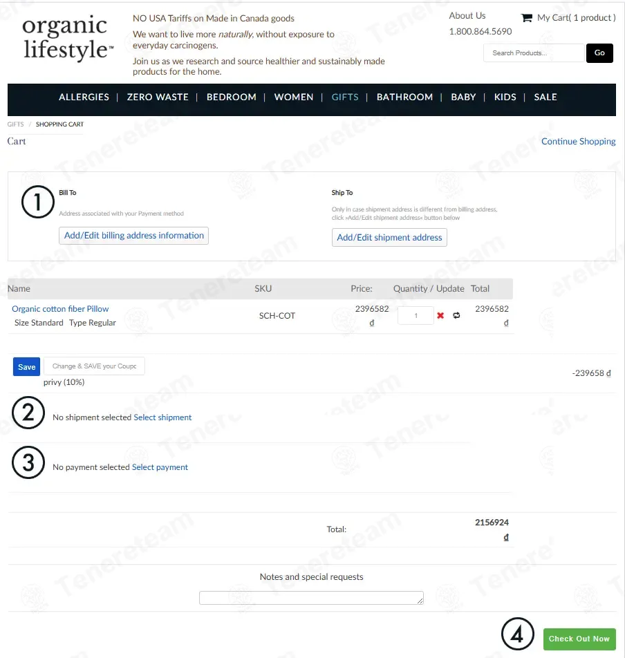 Organic Lifestyle coupon code: 10% off with privy. Tested and valid as 1 day ago.