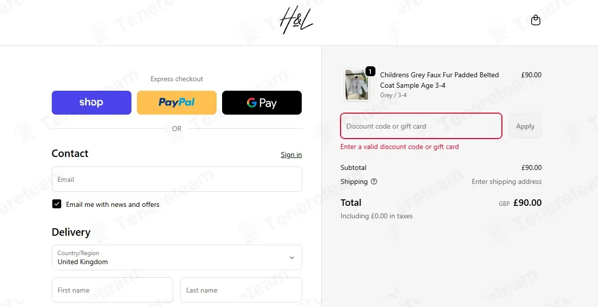 H&L Fashions coupon code: 10% off with BROWSE10. Tested and valid as 5 months ago.