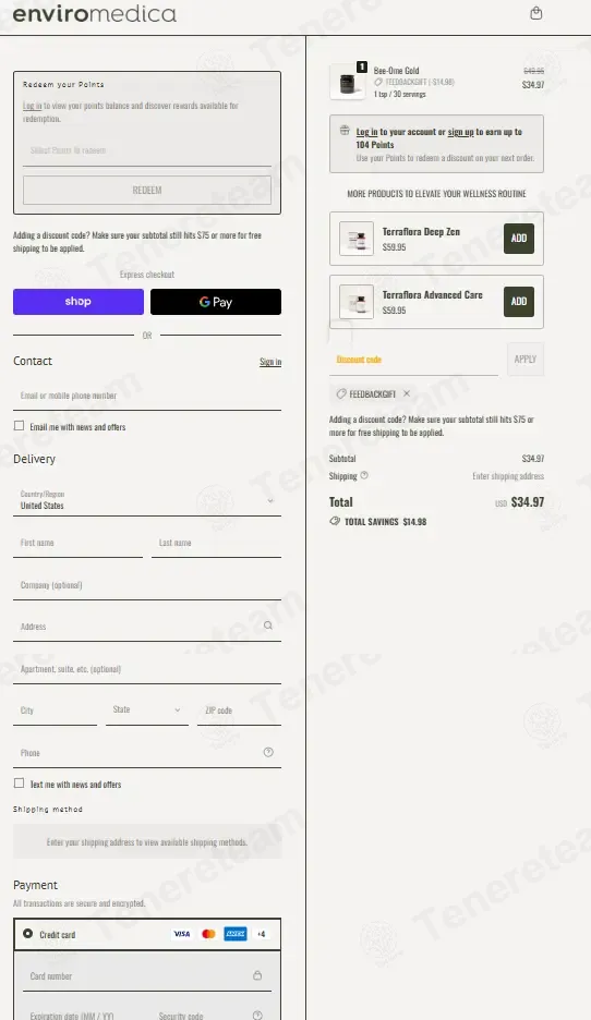 Enviromedica coupon code: 30% off with FEEDBACKGIFT. Tested and valid as 3 months ago.