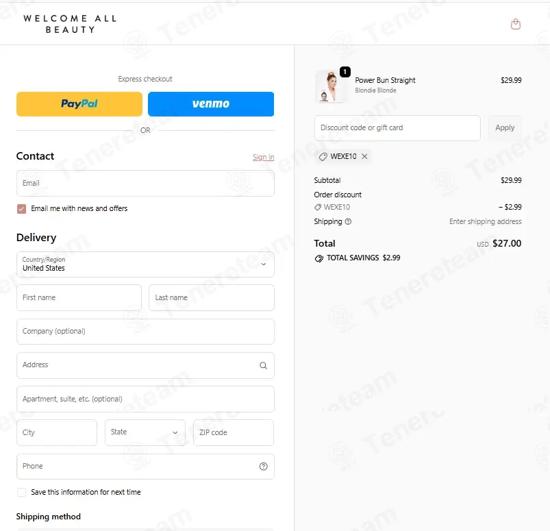 Welcome All Beauty coupon code: 10% off with WEXE10. Tested and valid as 6 months ago.