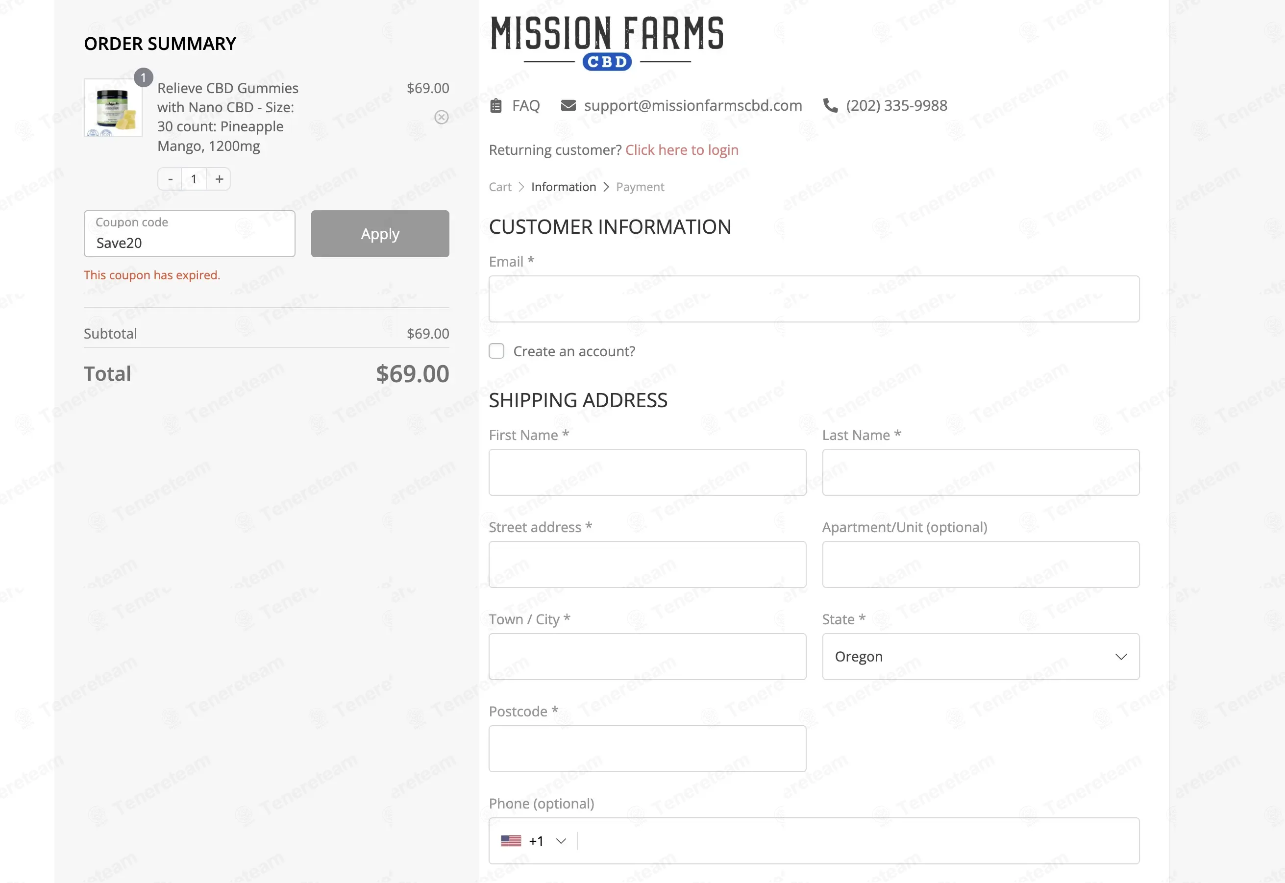 Mission Farms Cbd coupon code: 20% off with Save20. Tested and valid as 1 month ago.