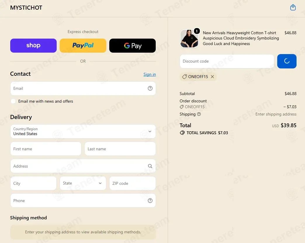 Mystichot coupon code verified as working at checkout
