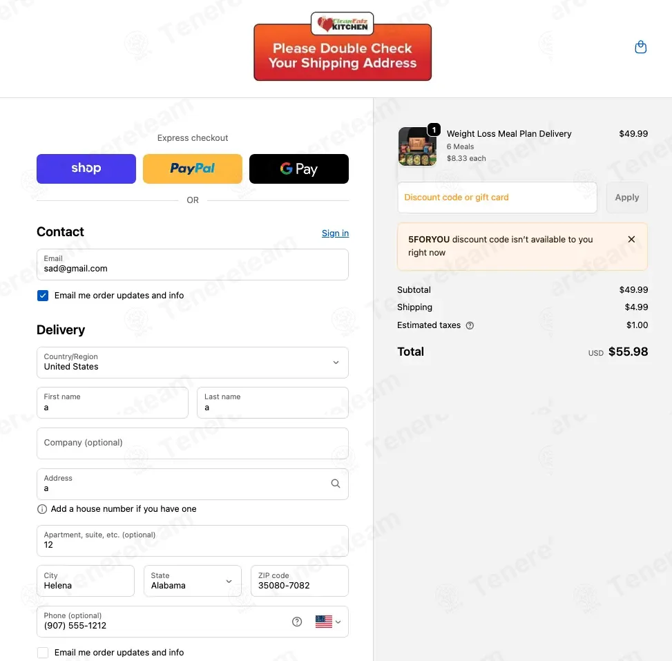 Clean Eatz Kitchen coupon code: 5% off with 5FORYOU. Tested and valid as 1 week ago.
