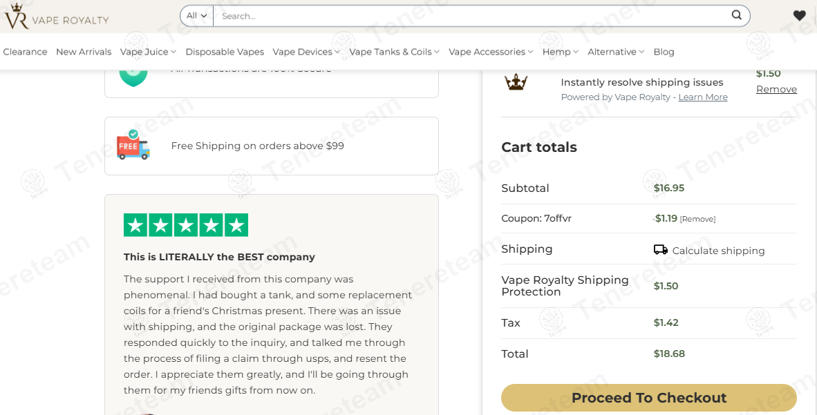 65% OFF Vaperoyalty Coupon Codes - May 2026 Promo Codes
