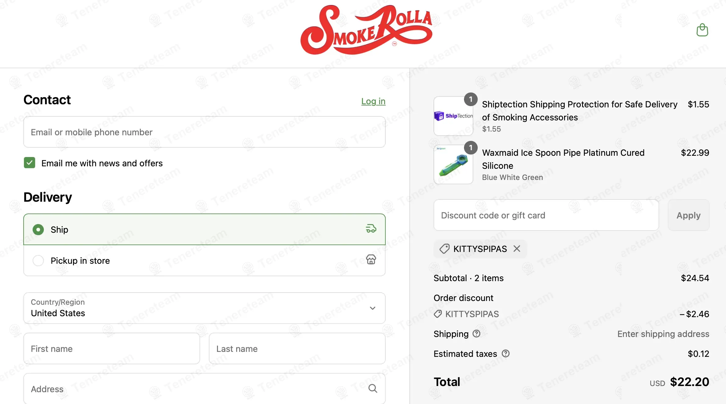 Smokerolla coupon code: 10% off with KITTYSPIPAS. Tested and valid as 8 months ago.