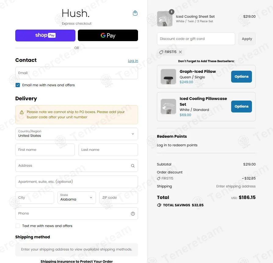 Hush Blankets coupon code: 15% off with FIRST10. Tested and valid as 9 months ago.