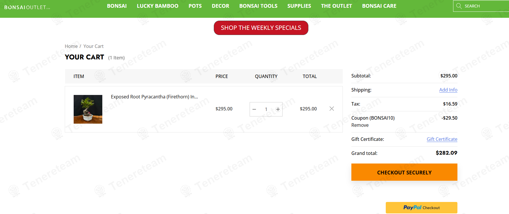 65% OFF Bonsai Outlet Coupon Codes - June 2026 Promo Codes