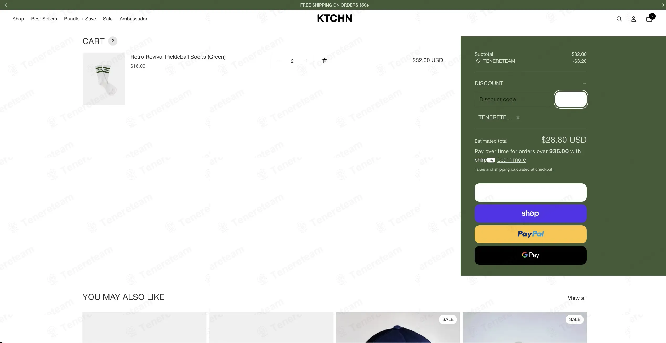 Shop KTCHN coupon code: 10% off with TENERETEAM. Tested and valid as 3 weeks ago.
