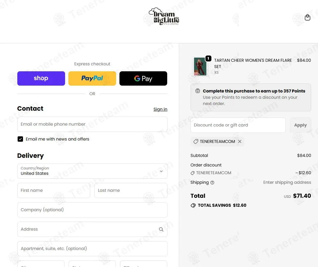 Dream Big Little coupon code: 15% off with TENERETEAMCOM. Tested and valid as 7 months ago.