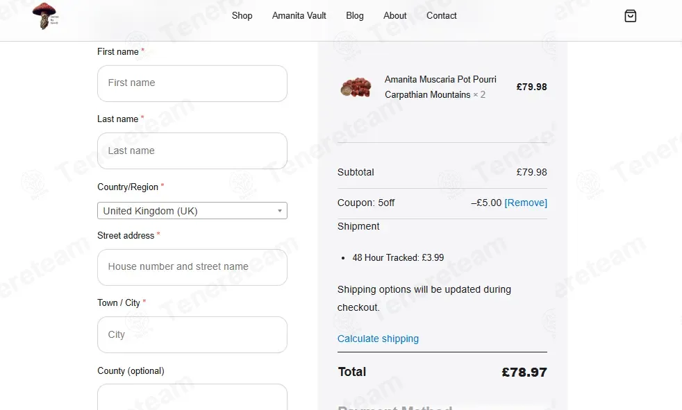 Sacred by Sam UK coupon code: £5 off with 5off. Tested and valid as 4 days ago.