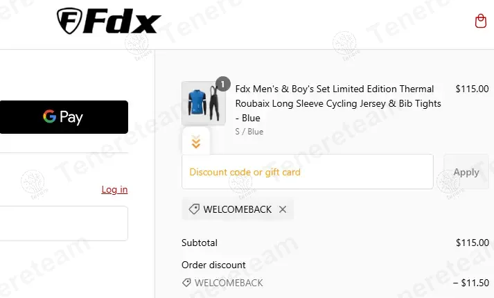FDX Sports coupon code: 10% off with WELCOMEBACK. Tested and valid as 1 year ago.