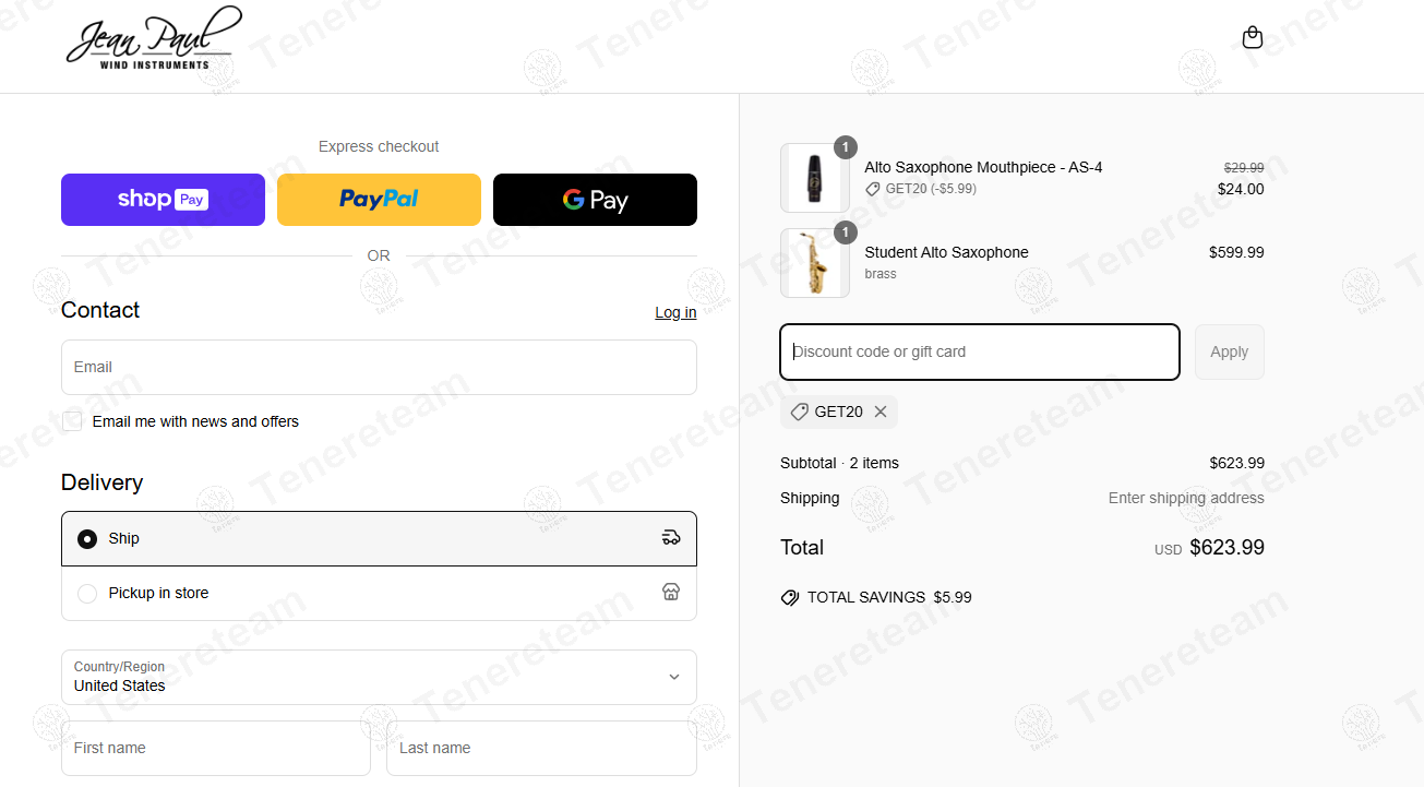 Jean Paul Usa coupon code: 20% off with GET20. Tested and valid as 1 year ago.