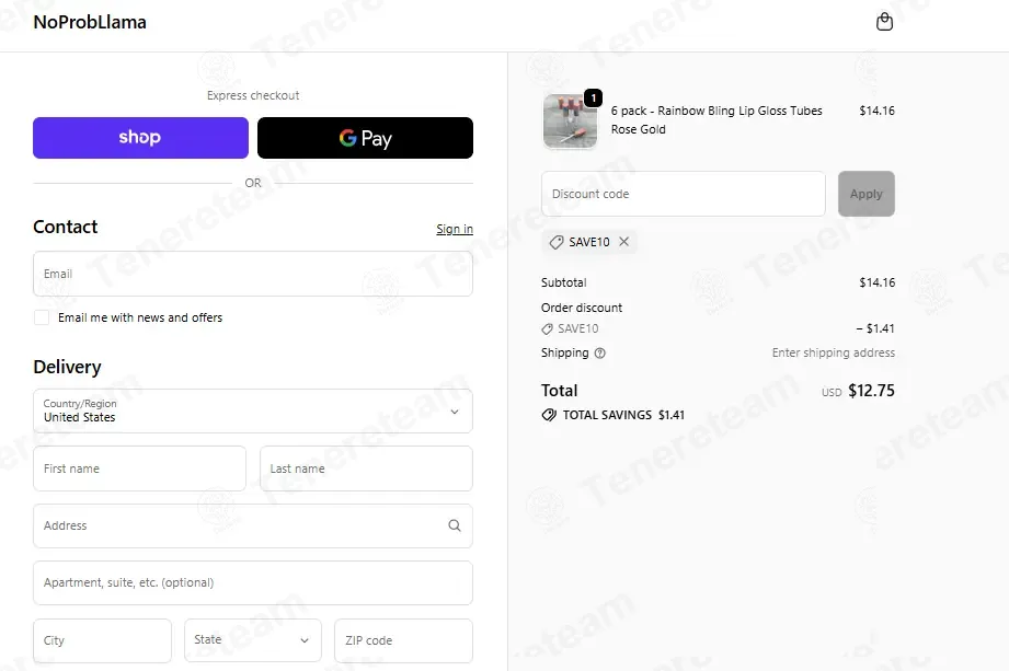 No Prob Llama coupon code: 10% off with SAVE10. Tested and valid as 1 day ago.