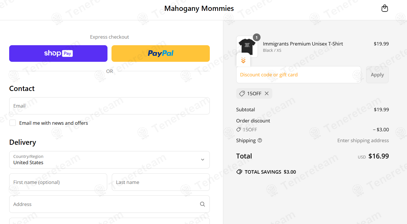 Mahogany Mommies coupon code: 15% off with 15OFF. Tested and valid as 1 year ago.