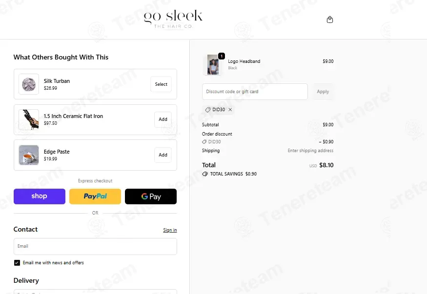 Go Sleek coupon code: 10% off with DID30. Tested and valid as 2 weeks ago.