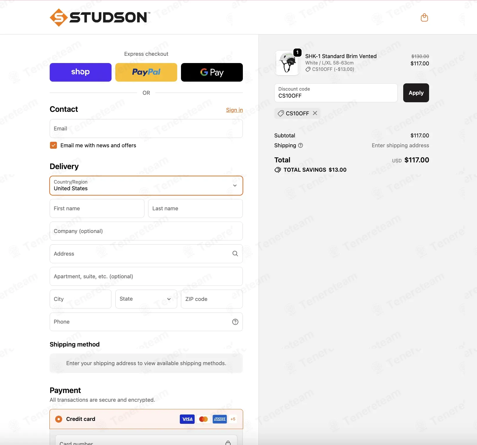 Studson coupon code: 10% off with CS10OFF. Tested and valid as 3 weeks ago.
