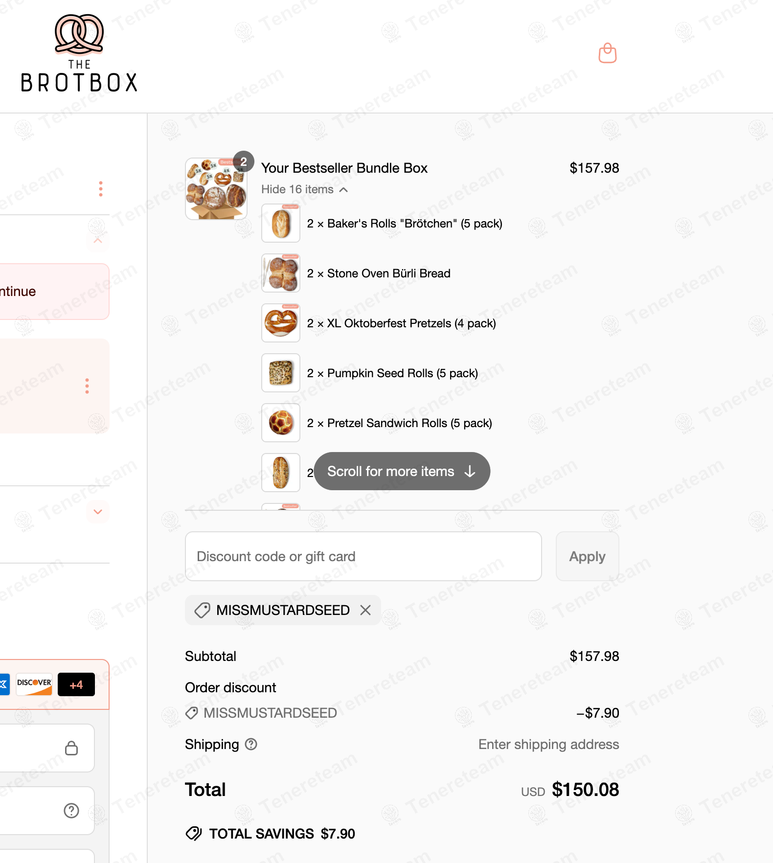 The Brot Box coupon code: 5% off with MISSMUSTARDSEED. Tested and valid as 1 year ago.