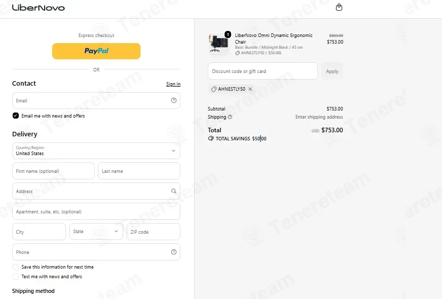 Libernovo coupon code verified as working at checkout