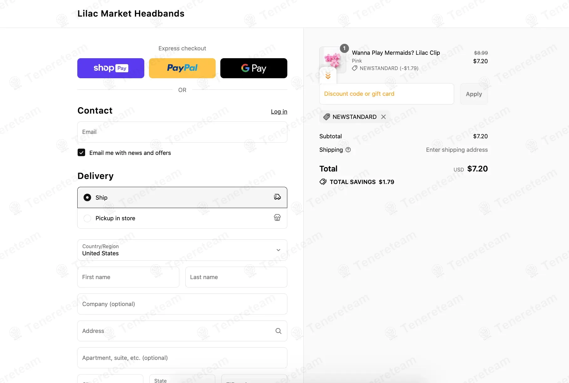 Lilac Market Headbands coupon code: 20% off with NEWSTANDARD. Tested and valid as 11 months ago.