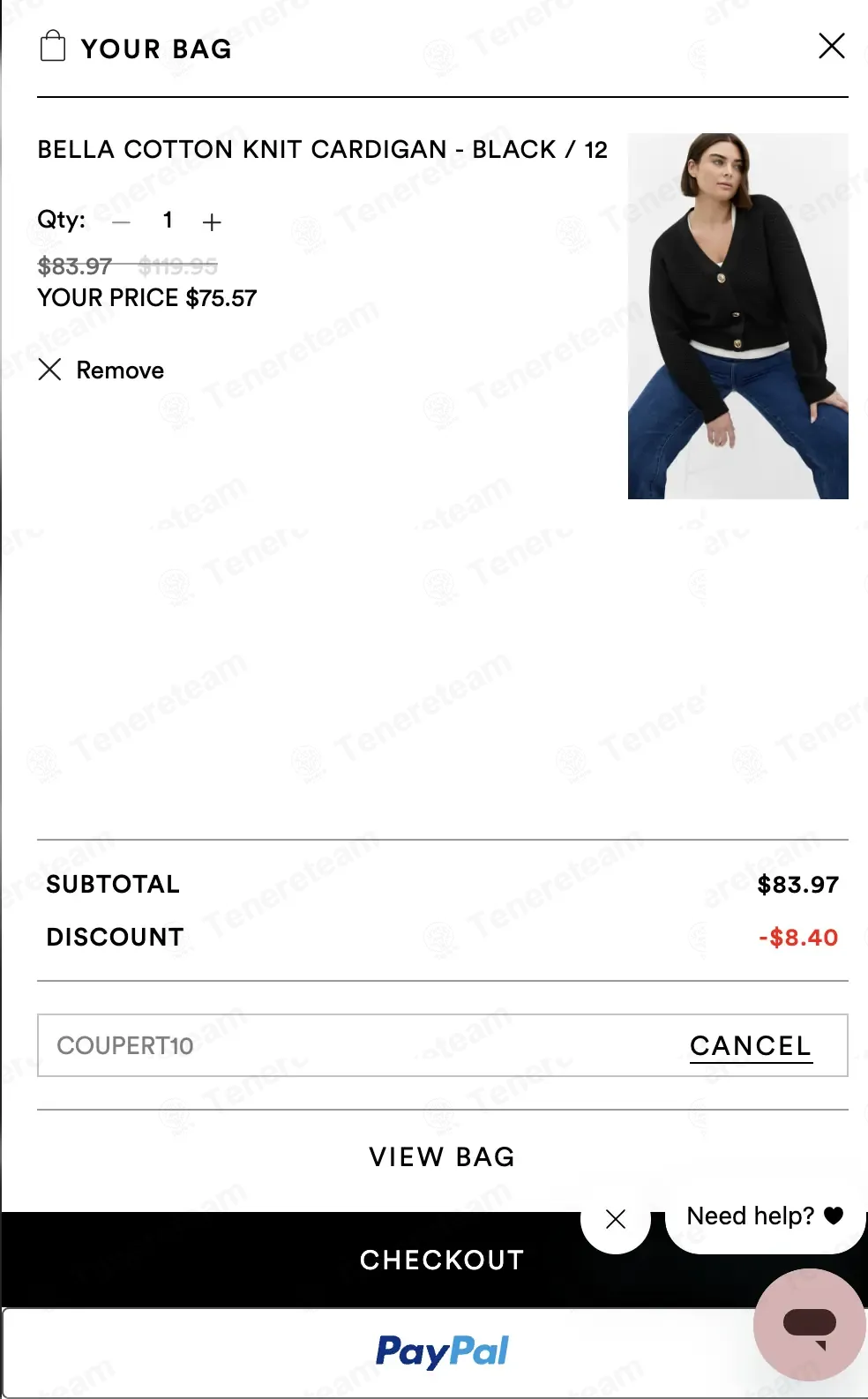 City Chic Australia coupon code: 10% off with COUPERT10. Tested and valid as 2 weeks ago.