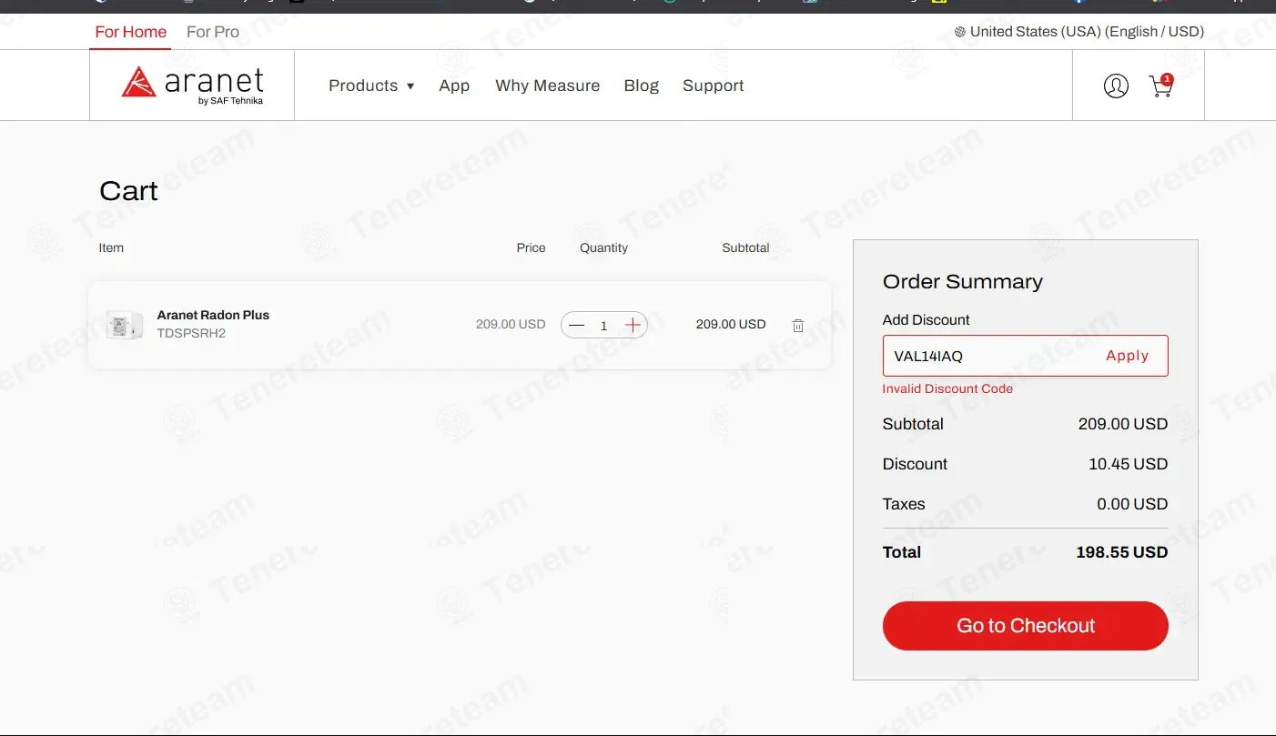 Aranet coupon code: 14% off with VAL14IAQ. Tested and valid as 1 month ago.