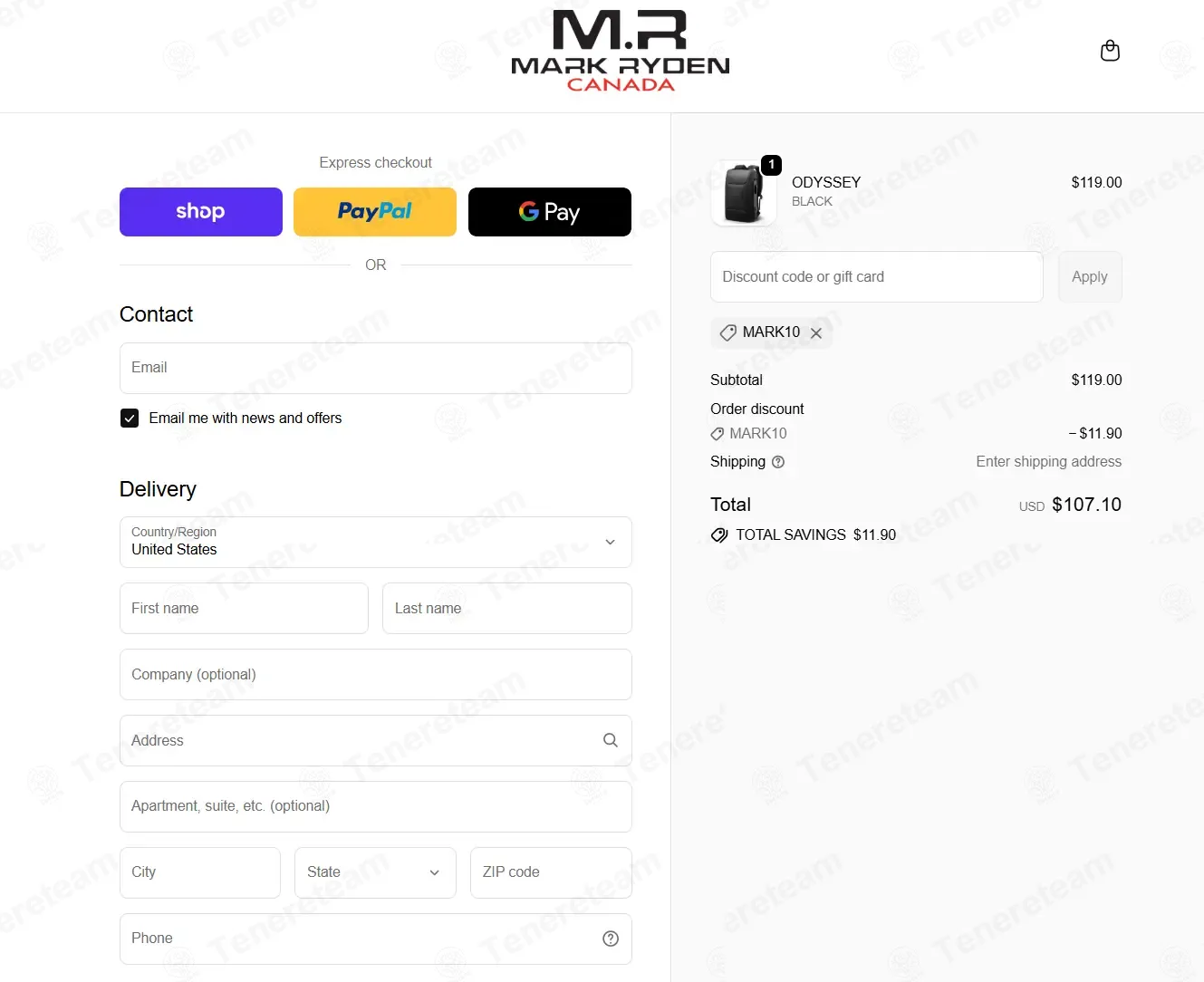 Mark Ryden Canada coupon code: 10% off with MARK10. Tested and valid as 3 months ago.