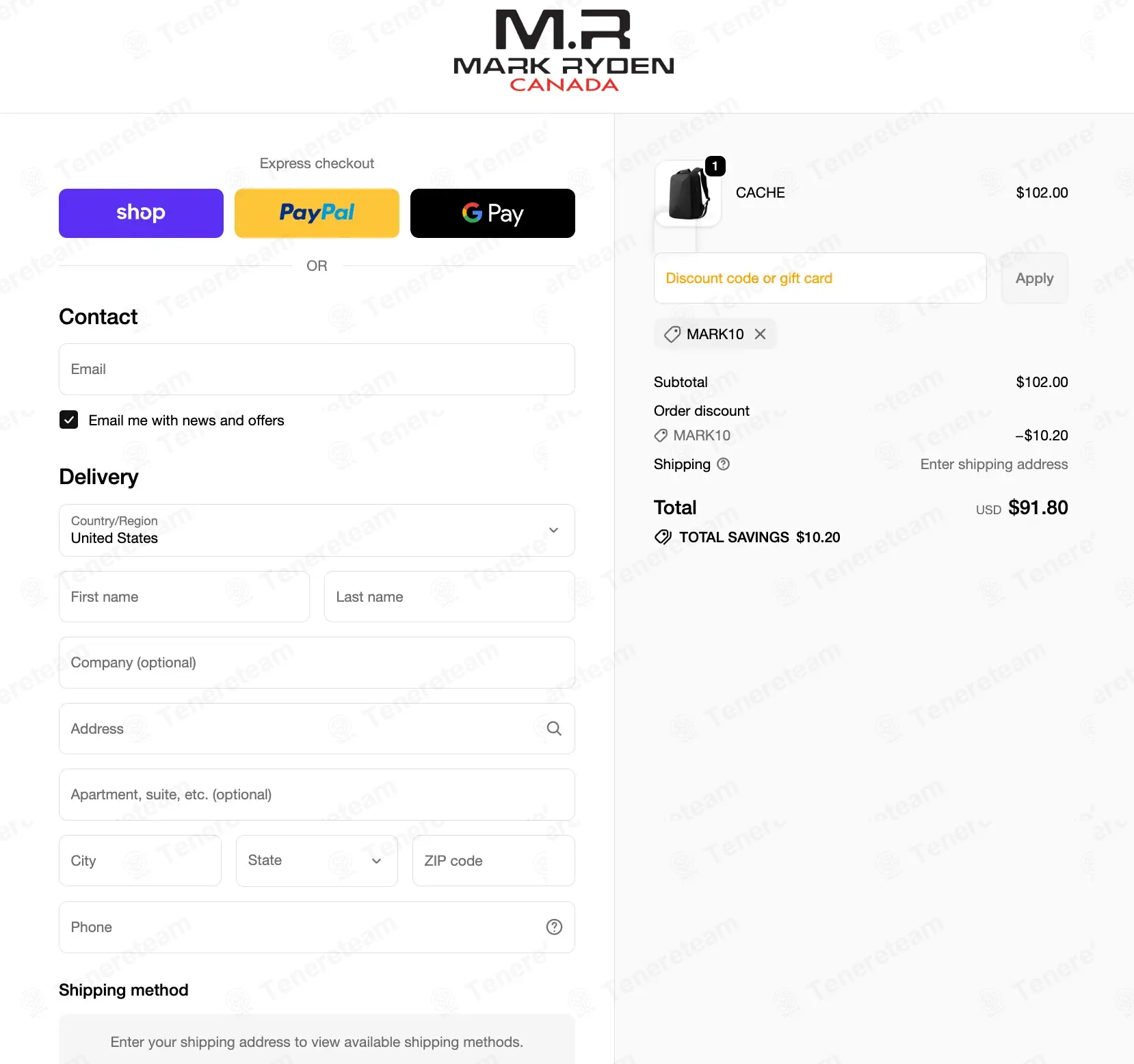 Mark Ryden Canada coupon code: 10% off with MARK10. Tested and valid as 3 months ago.