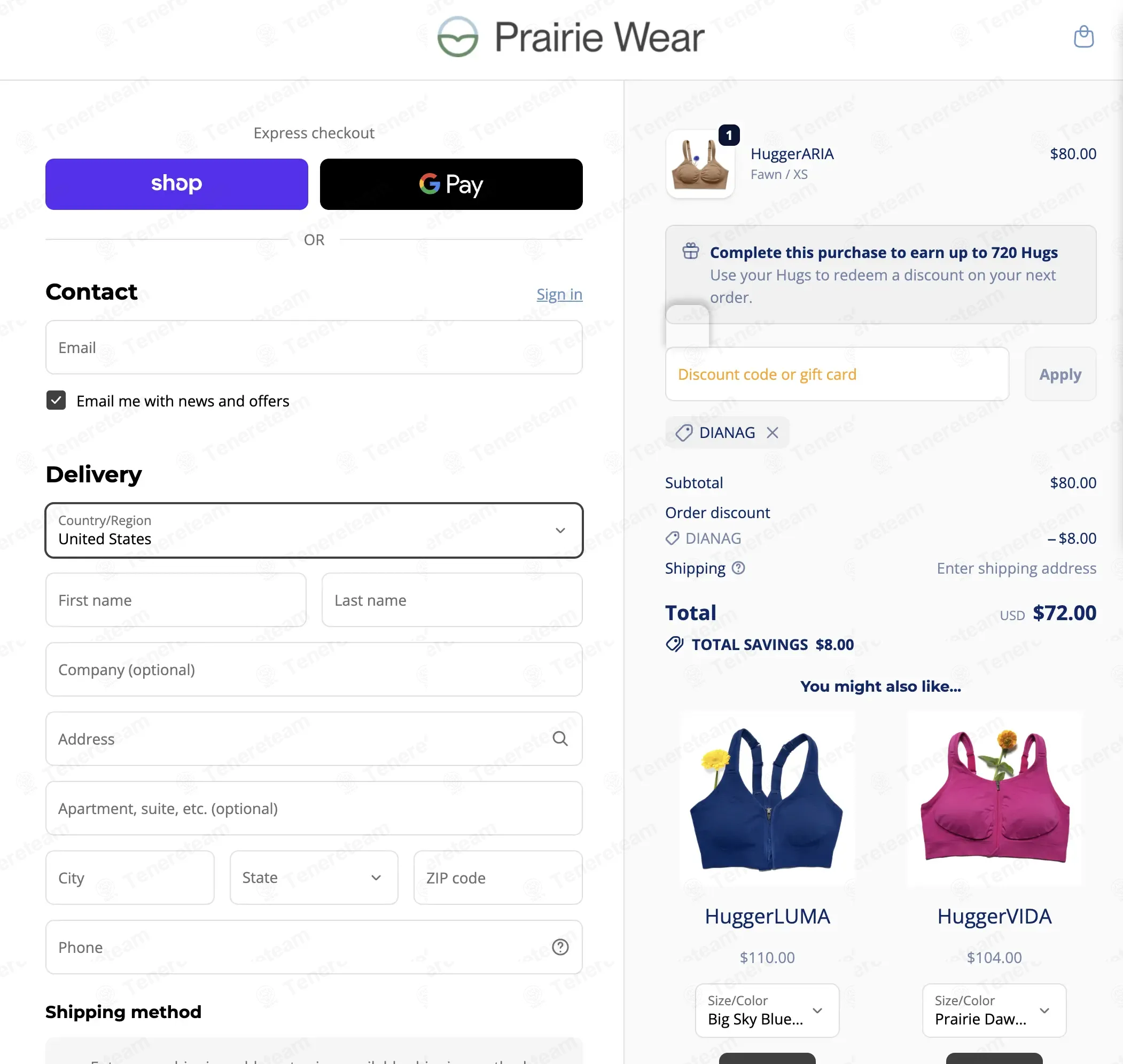 Prairie Wear coupon code: 10% off with DIANAG. Tested and valid as 7 months ago.
